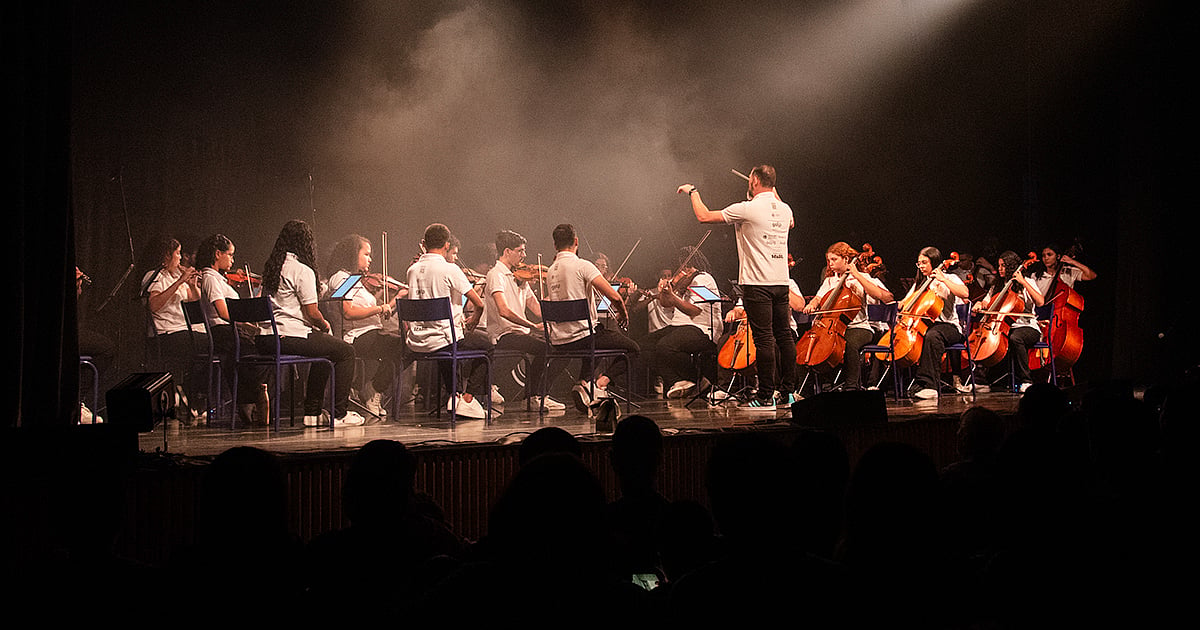 Orquestra Maré do Amanhã traz projeto social do Rio de Janeiro ao festival NOS Alive, em Oeiras