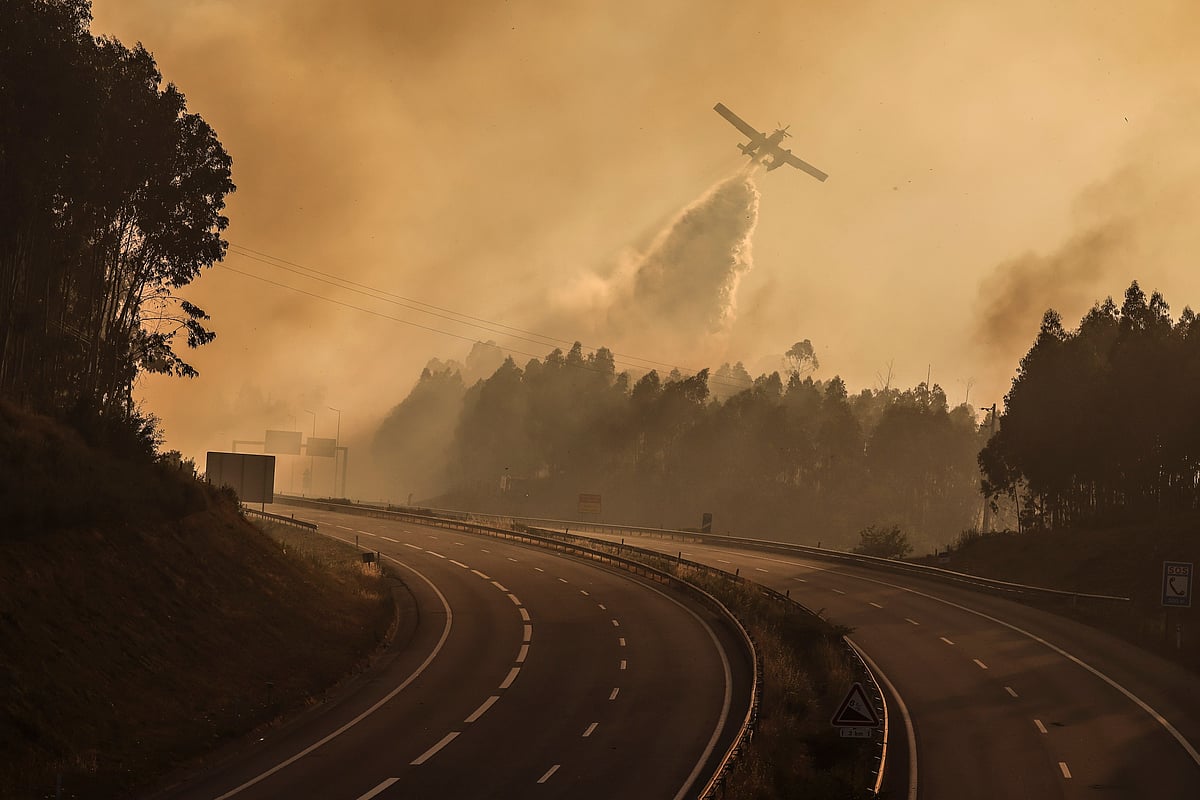 Governo prolonga situação de alerta até quinta-feira em dez distritos devido ao risco de incêndio