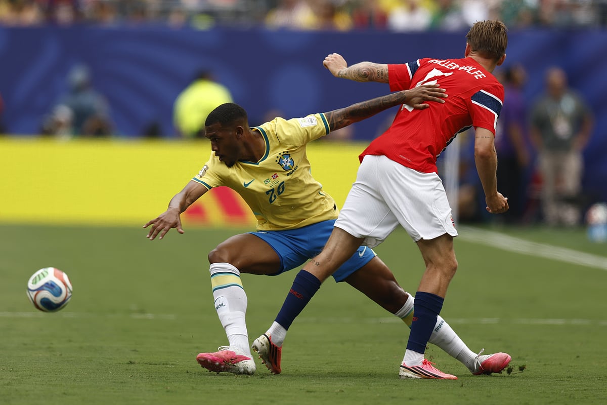 Desporto noruega vence o brasil e conquista vaga nos 'quartos' do mundial 2026 doc. 20260705. 47411773. 13089683 desporto o brasil perdeu para a noruega e está fora do mundial 2026. Em jogo esta noite, 05 de julho, os noruegueses venceram... Iustitia. Bg noruega vence o brasil e conquista vaga nos 'quartos' do mundial 2026 2026-07-05 22:19:42 justiça - iustitia. Bg desporto