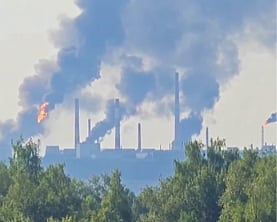 Ucrânia ataca com drones refinarias russas e Kiev volta a ser alvo das forças russas