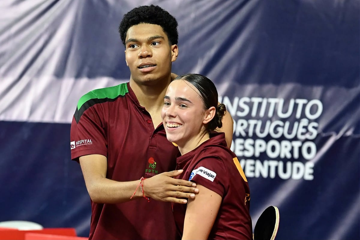 Tiago Abiodun e Mariana Santa Comba levam Portugal ao pódio europeu em Gondomar
