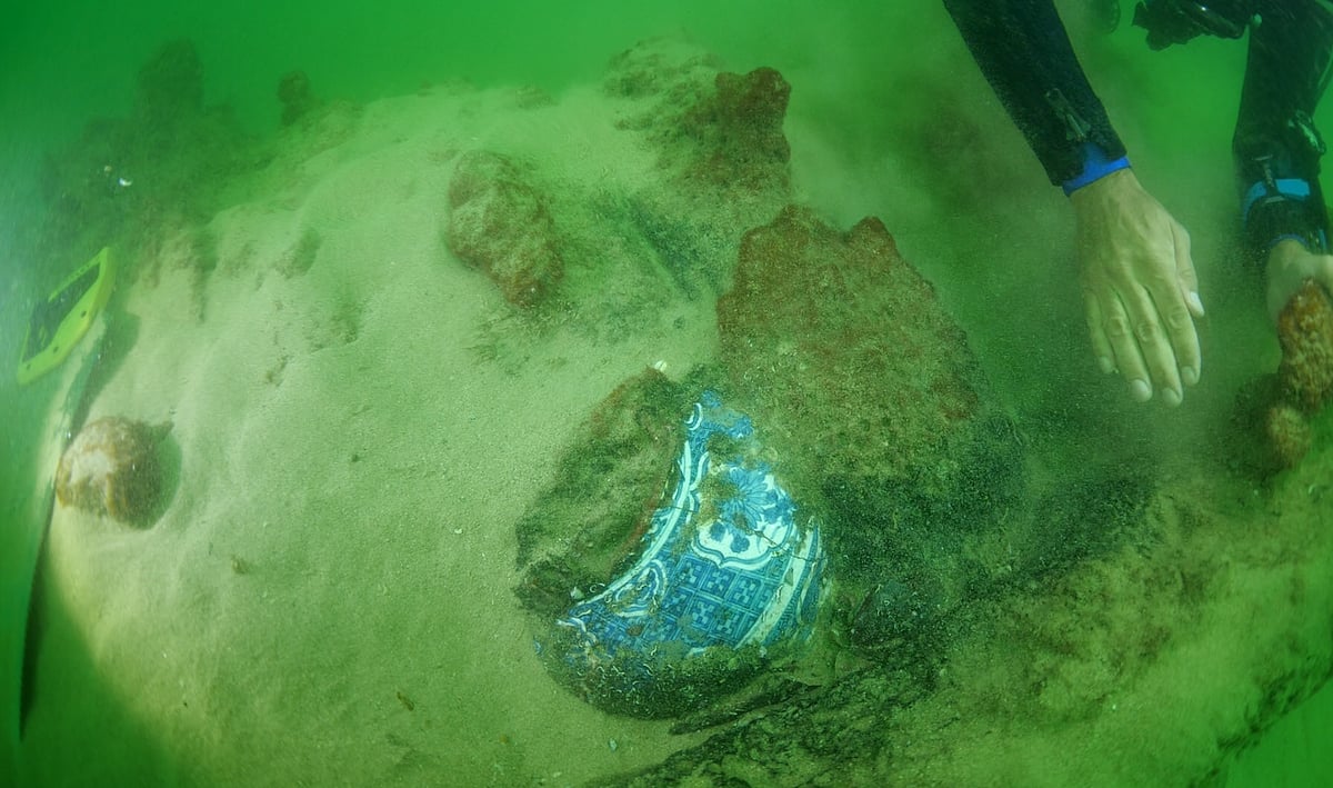Uma caça aos tesouros do fundo do mar, mas para garantir a sua proteção