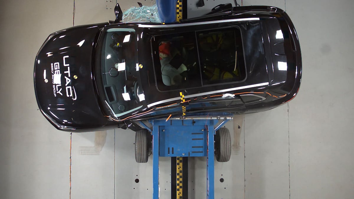 Testes de colisão. Chinesa Geely supera normas Euro NCAP
