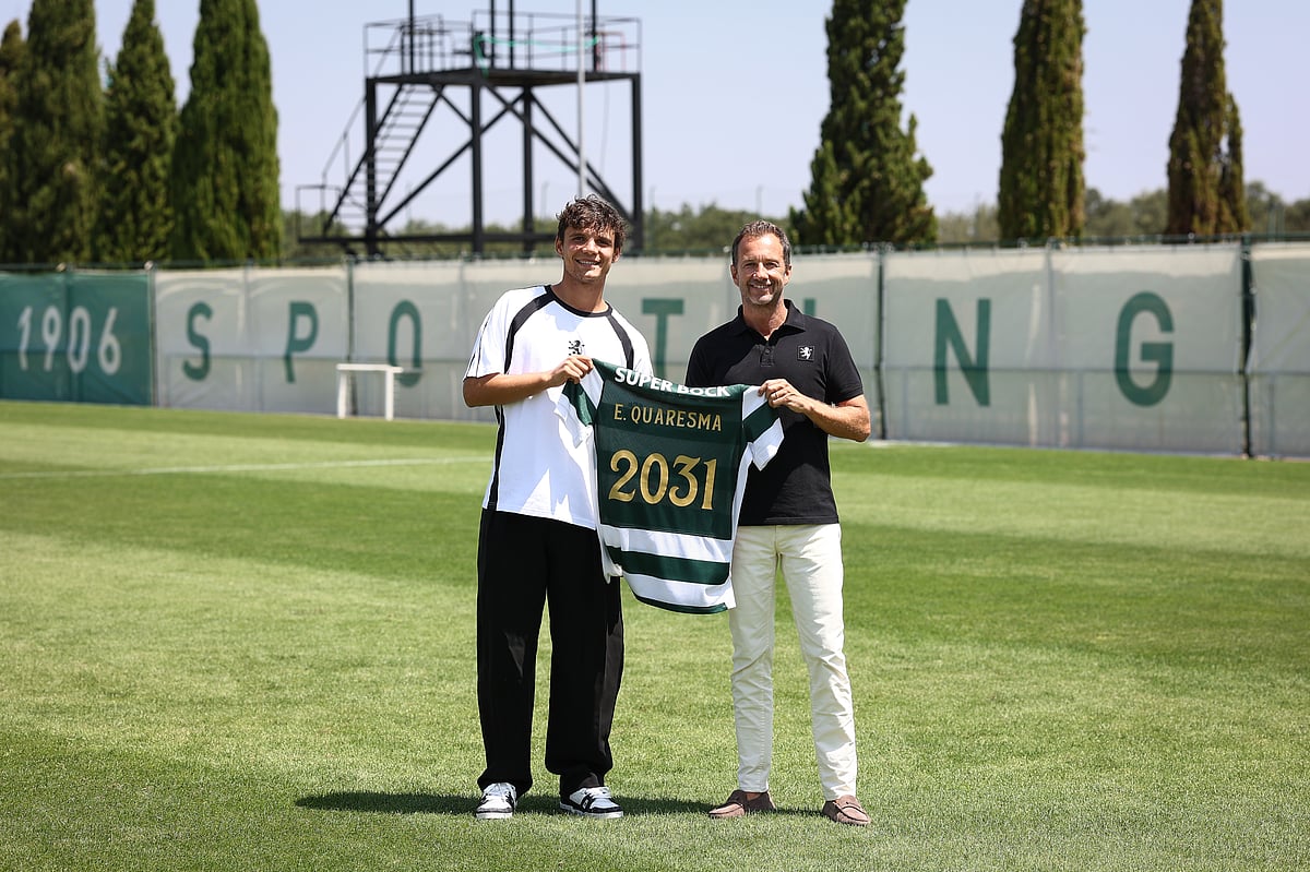 Eduardo Quaresma renova com Sporting até 2031