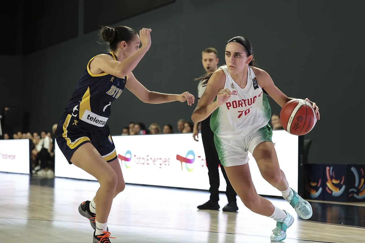Portugal estreia-se com vitória no Europeu feminino de basquetebol de sub-18