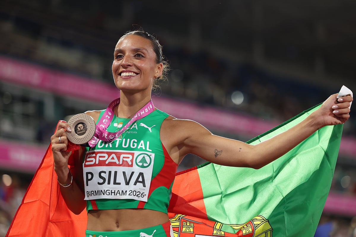 Patrícia Silva secures bronze in the 1500 metres at the European Championships