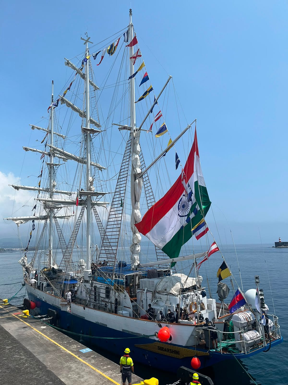 The port call of 'INS Sudarshini' in Portugal: an encounter between two maritime civilisations