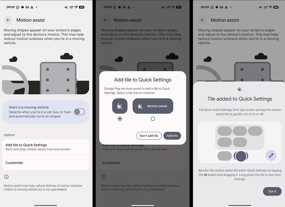 Google launches Motion Assist on Android 17 to combat motion sickness