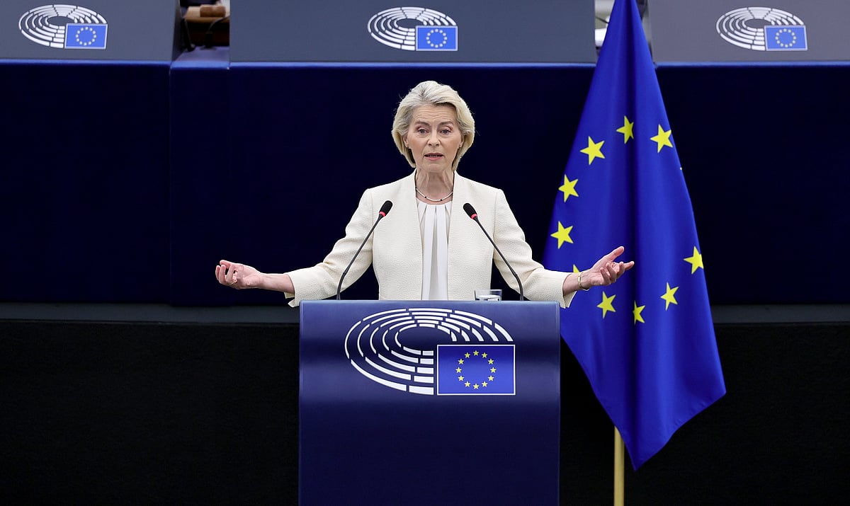 Von der Leyen wants to ensure 'true sovereignty for Europeans' and create a firefighting fleet