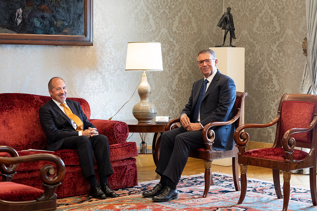 President of the Republic received the Governor of the Bank of Portugal in Belém