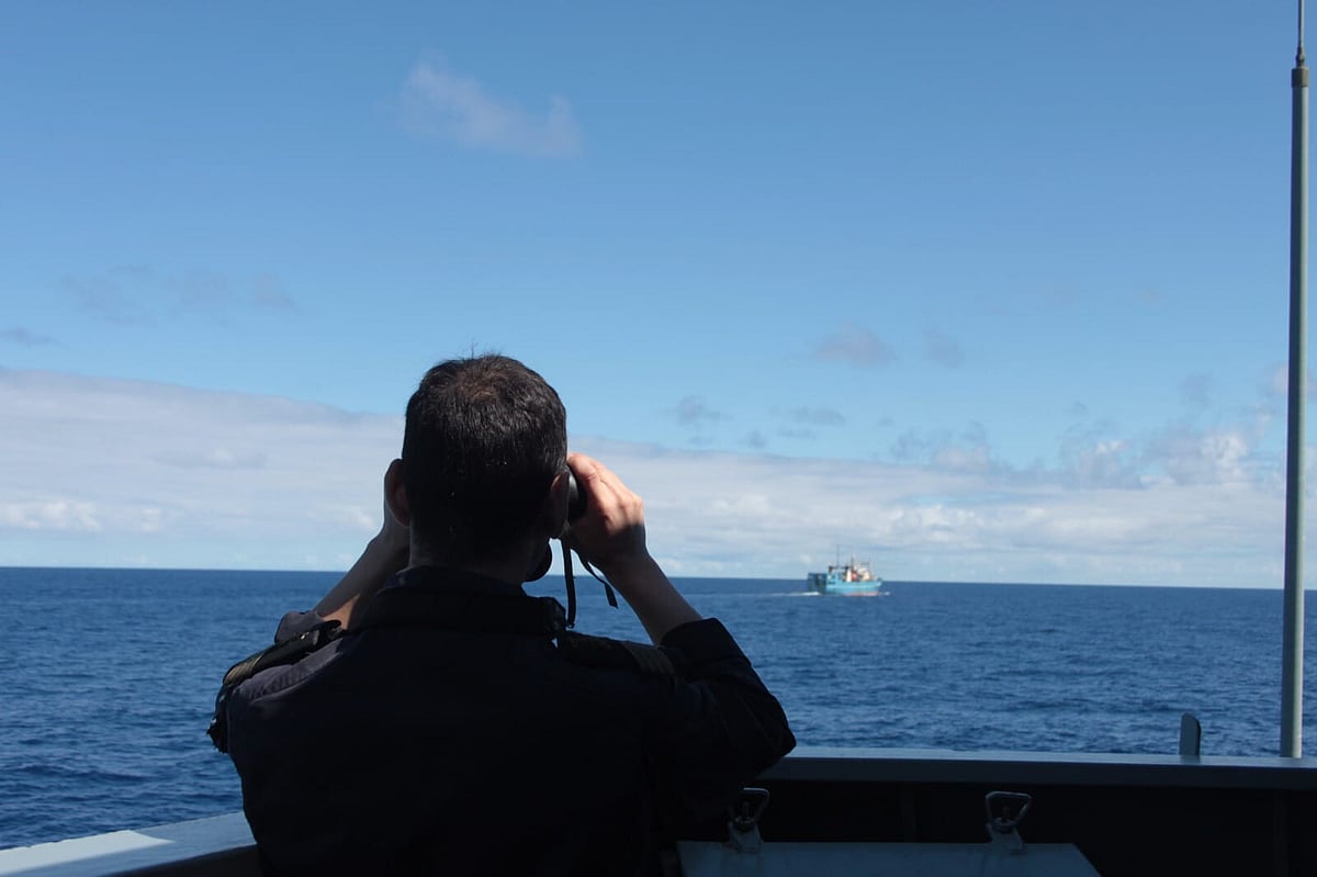 Navy coordinates medical rescue of man on tanker off the Azores