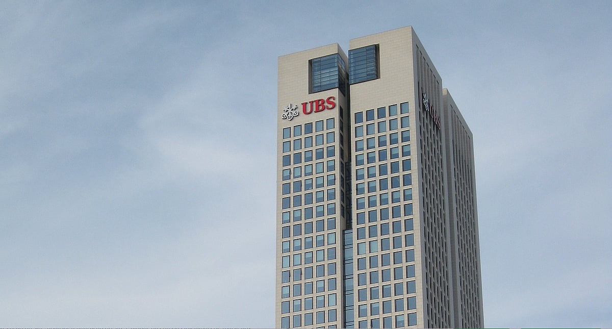 Lucro semestral do UBS sobe 42,8% para 5,1 mil milhões de euros