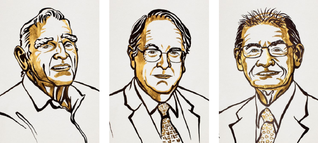 John B Goodenough, M Stanley Whittingham and Akira Yoshino won the Chemistry Nobel Prize 2019. Photo: Nobel Media  