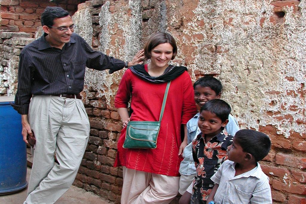 2008 में भारत दौरे पर आए थे अभिजीत बनर्जी। फोटो: जे पॉल 