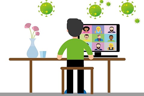 ऑनलाइन कॉन्‍फ्रेंसिंग की मदद से 94 फीसदी तक कम किया जा सकता है कार्बन पदचिह्न