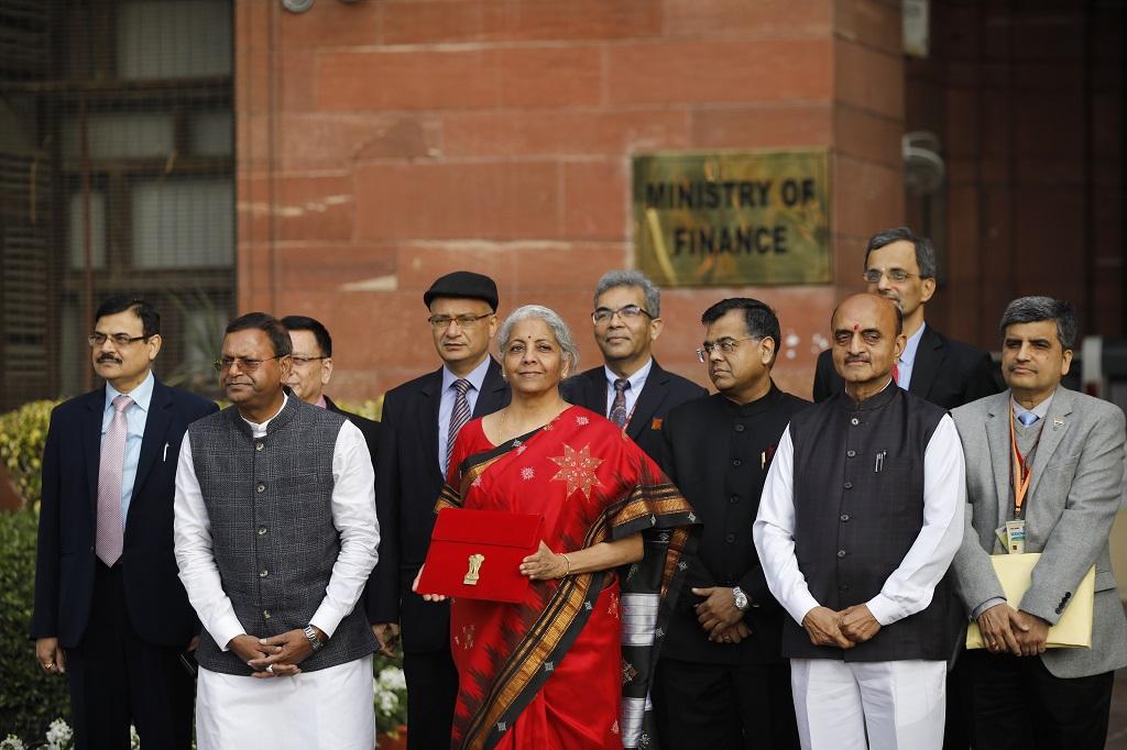 केंद्रीय वित्त मंत्री निर्मला सीतारमण आम बजट 2023-24 पेश करेंगी। फोटो: विकास चौधरी 