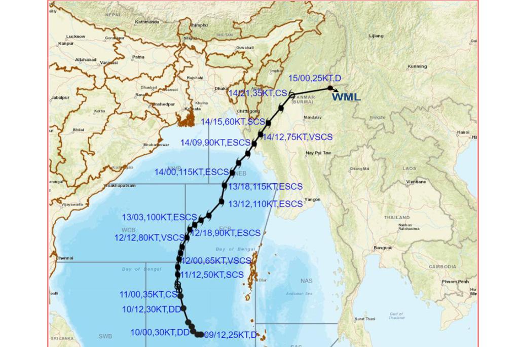 स्रोत: भारत मौसम विज्ञान विभाग (आईएमडी) 