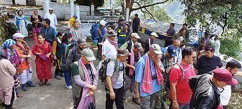 साल 2024 की अस्कोट-आराकोट यात्रा की शुरुआत पांगू से की गई। इस साल यात्रियों की संख्या में काफी इजाफा हुआ