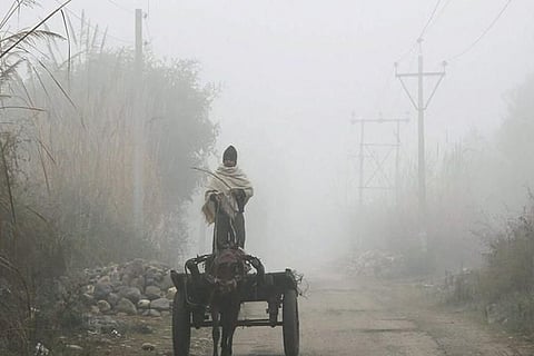 आज, हरियाणा, चंडीगढ़, दिल्ली, पंजाब और पश्चिमी उत्तर प्रदेश के कुछ हिस्सों में घने से बहुत घना कोहरा छाने के आसार हैं।