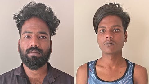 The Thanjavur police arrested two youths for pledging fake jewellery