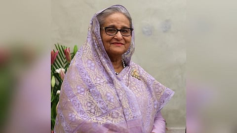 Former Bangladesh Prime Minister Sheikh Hasina