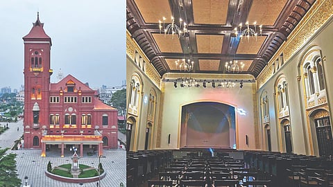Renovated and repaired interior and exterior of the Victoria Public Hall