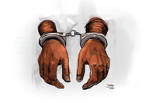 Arrest-representative image (Illustration: Jancy Rani)