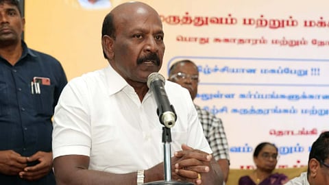 Health and Family Welfare Minister Ma Subramanian