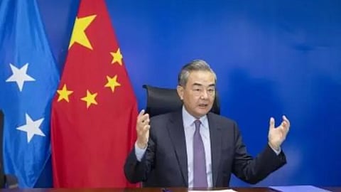 Chinese Foreign Minister Wang Yi 