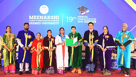 19th Annual Convocation of Meenakshi Academy of Higher Education and Research