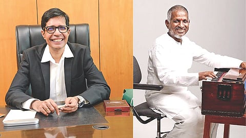 V Kamakoti & Ilayaraja 