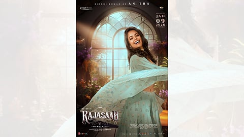 Riddhi Kumar plays Anitha in 'The Raja Saab'
