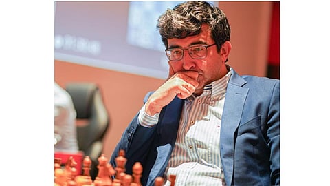 Russian chess great Vladimir Kramnik 