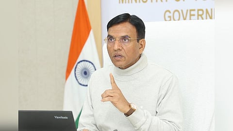 Sports Minister Mansukh Mandaviya
