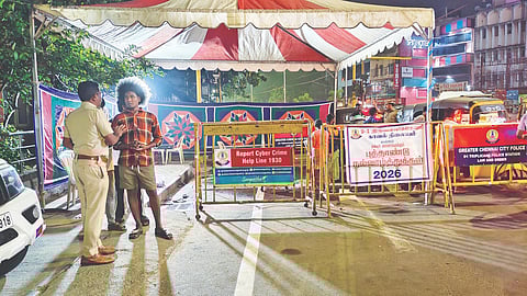 Chen­nai rings in 2026 with zero fatal acci­dents
