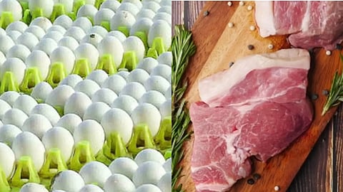 Representative Image of eggs and meat