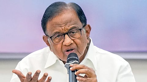 Senior Congress leader and former Union Finance Minister P Chidambaram