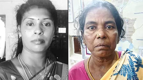 (L-R) Nandhini and  Christobmary