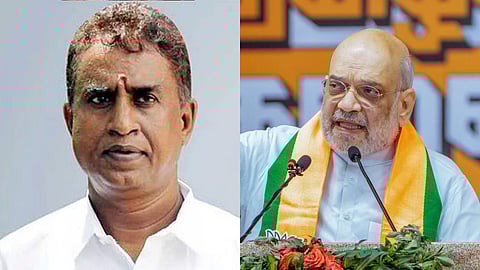 AIADMK leader Velumani meets Amit Shah