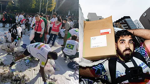 (L) At Spogomi 2025 in Japan, (R) Sharun A