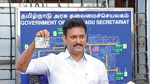 Education Minister Anbil Mahesh