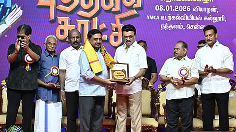 CM stalin inaugurated 49th book fair at YMCA Grounds,Nandanm.