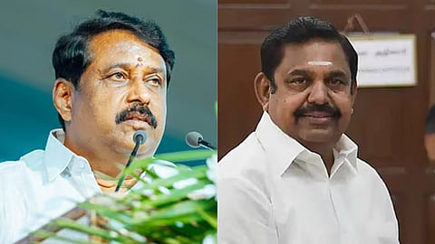 BJP state president Nainar Nagenthran & AIADMK general secretary Edappadi K Palaniswami 