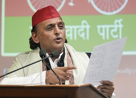  Samajwadi Party President Akhilesh Yadav