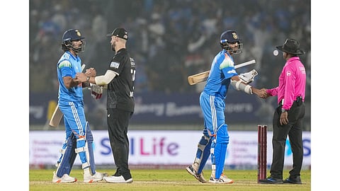 India won the series opener by 4 wickets against New Zealand