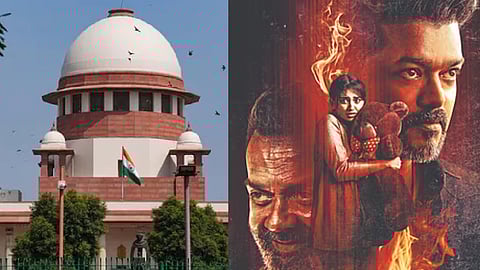 (L) Supreme Court, (R) Poster of the film