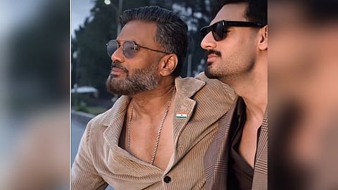 Suniel & Ahan Shetty