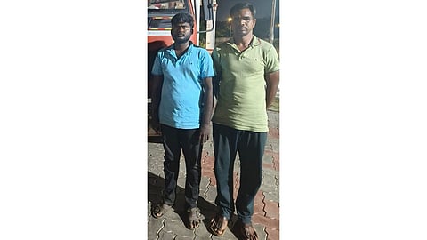 P Ramar  of Thoothukudi, (left),  Pornachandar of AP