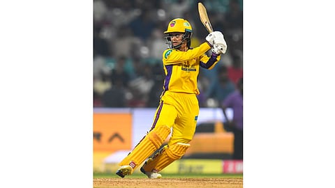 Harleen Deol scored a match winning fifty 