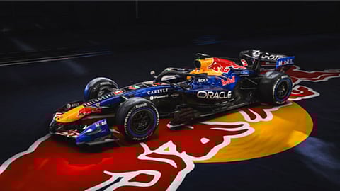 Red Bull reveals it's new livery for the upcoming season.